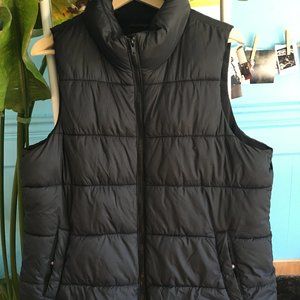 Black Puffer Vest